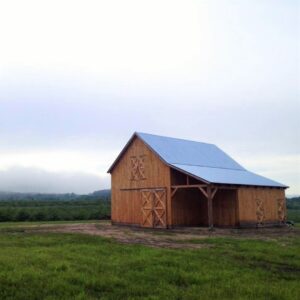 Broken Back Saltbox 36×36-in-MI-403B-Horse-Barn