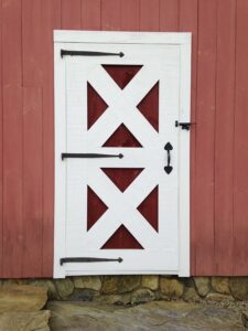 Doors-Crossbuck-Single-Swing-with-Blacksmith-HW