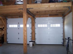 Gambrel 32×64-in-NH-204V-Garage-Interior