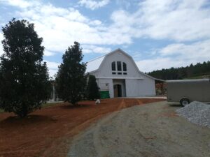 Gambrel with-Lean-To_s-68×98-in-SC-209D-Event-Venue-Hammerbeam-Truss